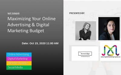 Maximizing Your Online Advertising & Digital Marketing Budget