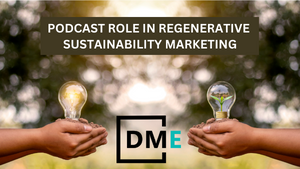 Podcast role in Regenerative sustainability marketing
